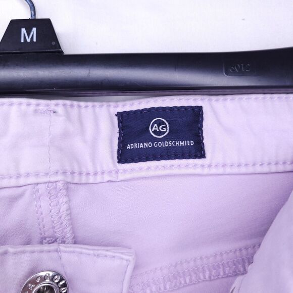 Adriano Goldschmied Jeans Womens 26R Lilac The Prima Mid Rise Cigarette - Picture 6 of 14